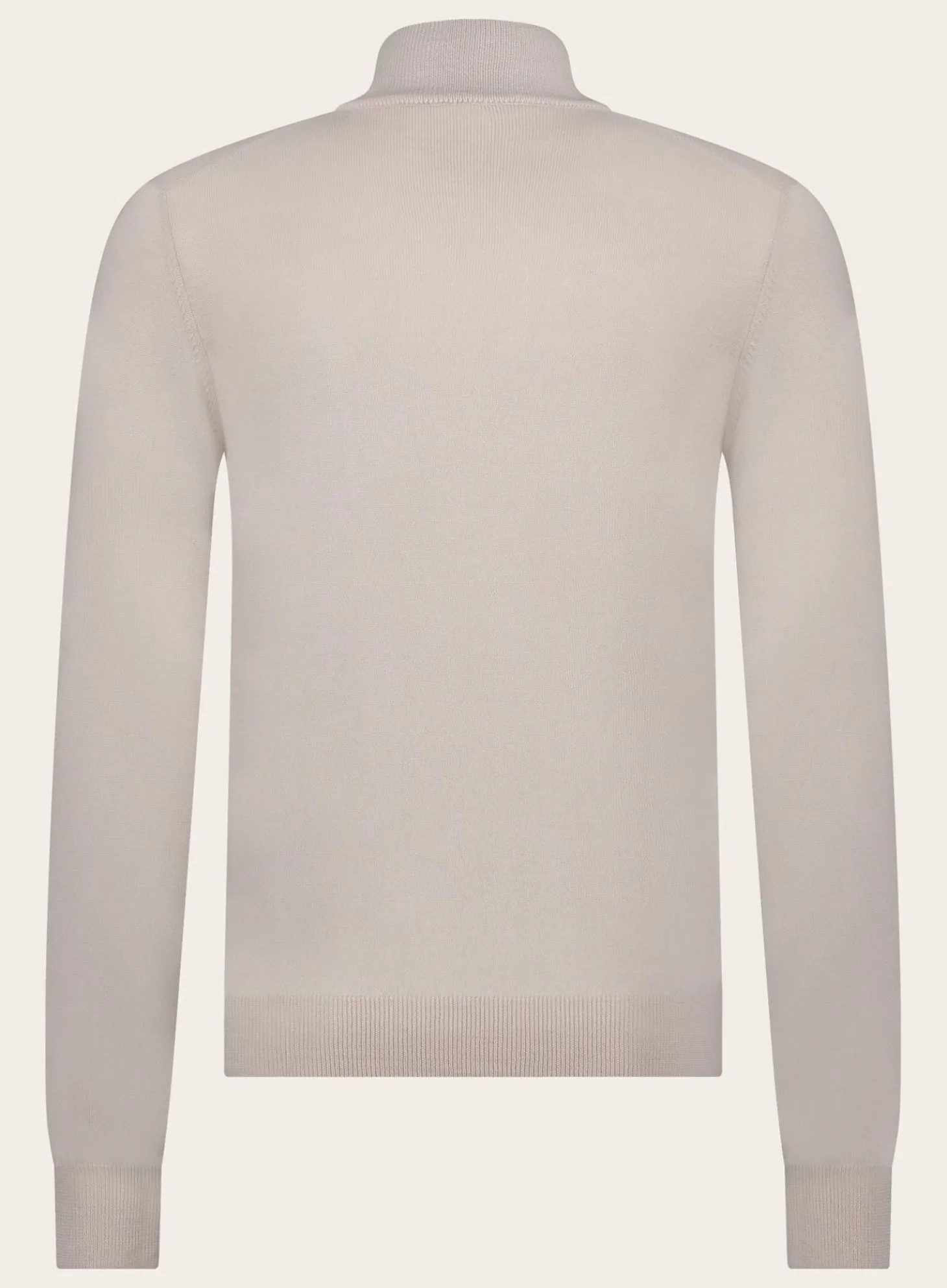 OGÉR Italian Knitwear Half-Zip Trui Van Wol Clearance