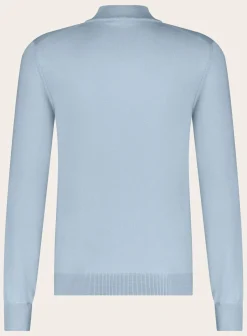 OGÉR Italian Knitwear Half-Zip Trui Van Wol Clearance