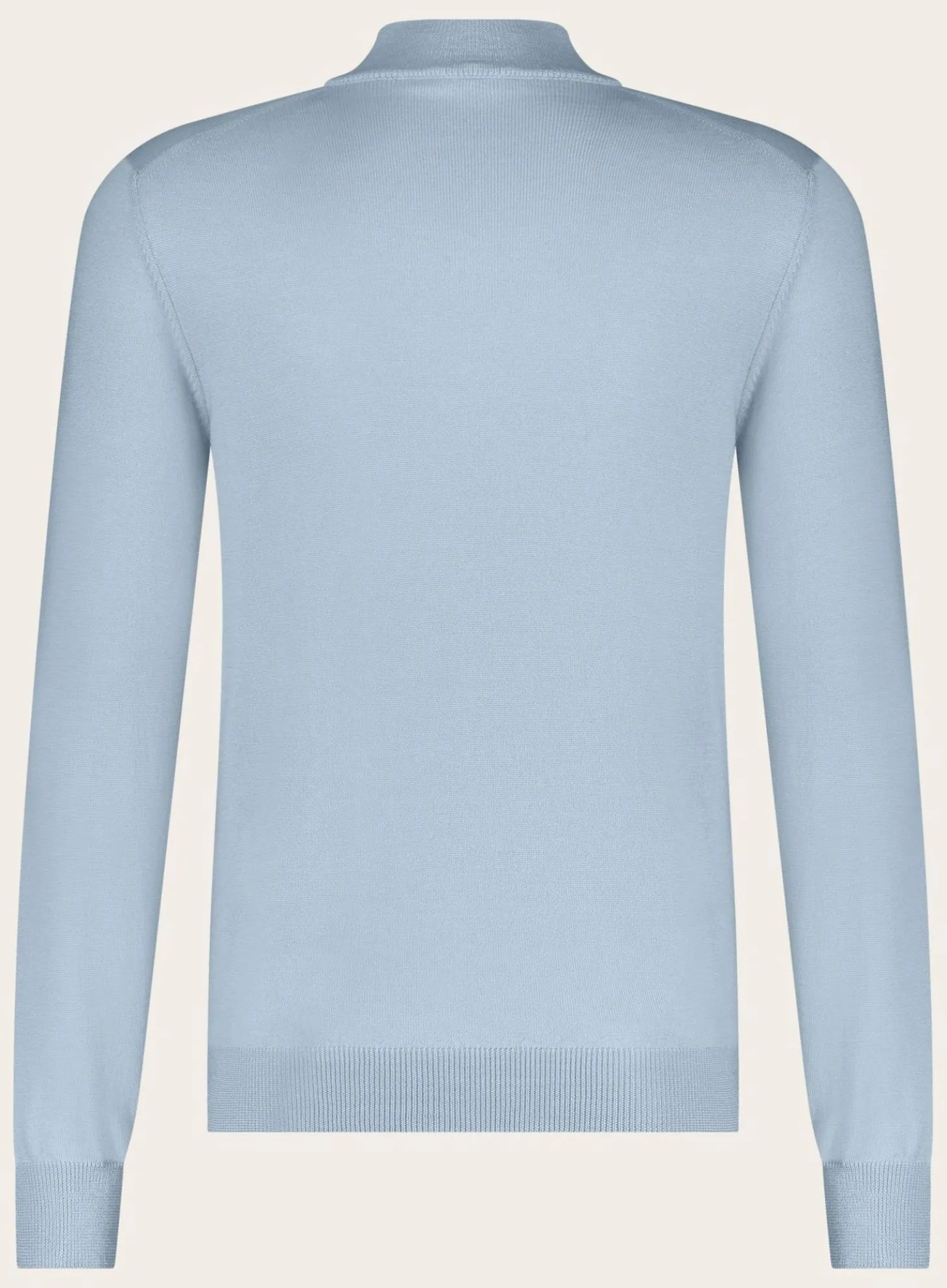 OGÉR Italian Knitwear Half-Zip Trui Van Wol Clearance