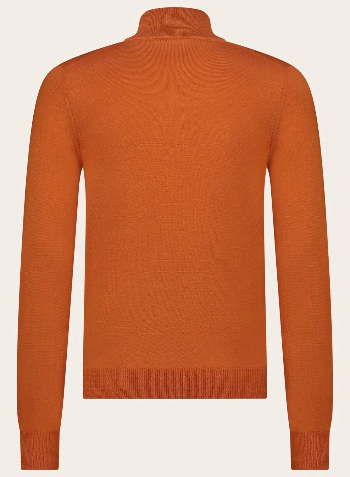 OGÉR Italian Knitwear Half-Zip Trui Van Wol Clearance