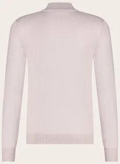 OGÉR Italian Knitwear Half-Zip Trui Van Wol Clearance