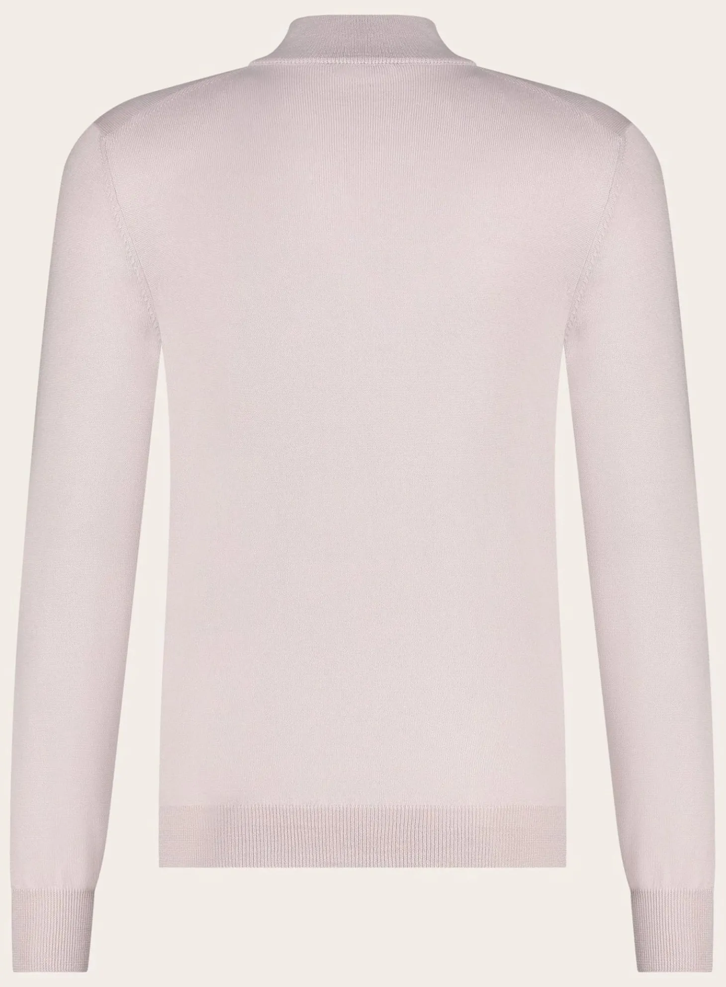 OGÉR Italian Knitwear Half-Zip Trui Van Wol Clearance