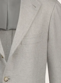 Cesare Attolini Handgemaakt Cashmere Jasje Grijs Shop