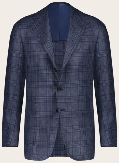 Cesare Attolini Handgemaakt Jasje Van Cashmere Blauw Sale