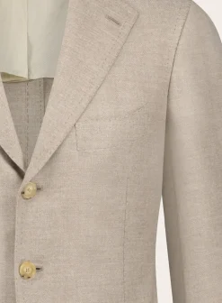 Cesare Attolini Handgemaakt Jasje Van Cashmere Beige Cheap