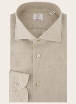 OGÉR Napoli Handgemaakt Shirt Van Linnen New