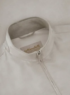 Mandelli Jack Met Opstaande Kraag Van Wol Cheap