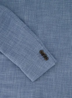 Corneliani Jasje Van Katoen En Wol Mid.Blauw Store
