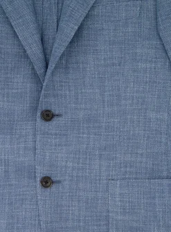 Corneliani Jasje Van Katoen En Wol Mid.Blauw Store