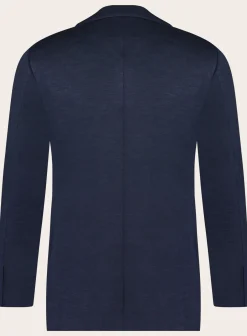 Isaia Jasje Van Wol Blue Navy Clearance