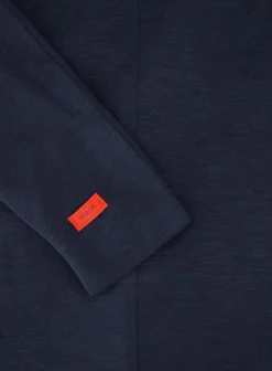 Isaia Jasje Van Wol Blue Navy Clearance