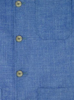 OGÉR Jasje Van Wol, Zijde En Linnen Blauw Shop