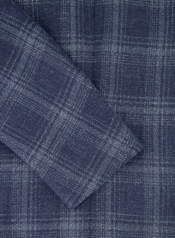 Cesare Attolini Jasje Van Wol, Zijde En Linnen Blue Navy Hot