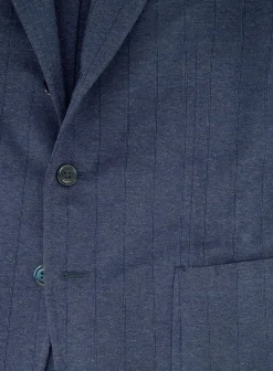 Isaia Jasje Van Zijde En Katoen Blauw Flash Sale