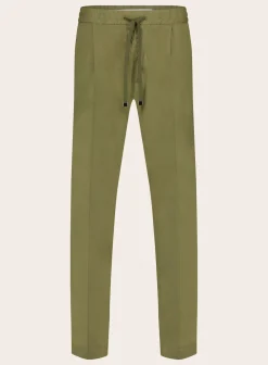 Jacob Cohën Jog Pantalon Van Katoen Groen Sale