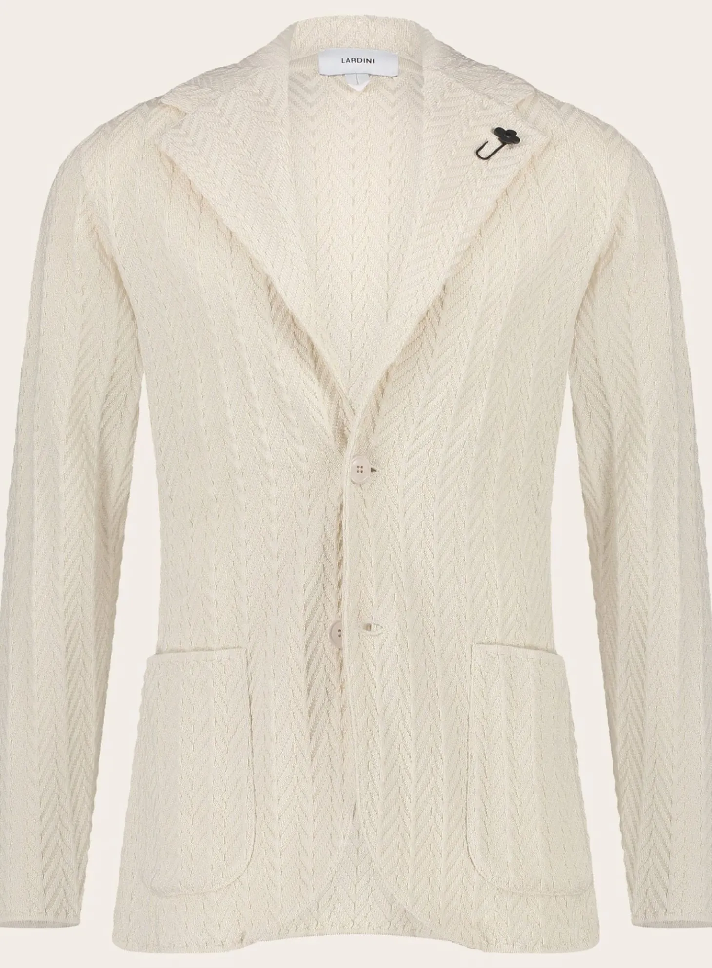 Lardini Knitted Jasje Van Katoen Best Sale