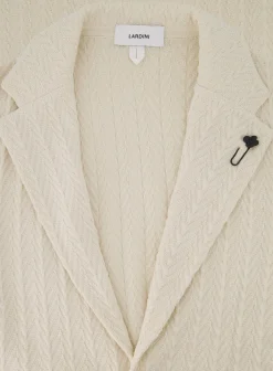 Lardini Knitted Jasje Van Katoen Best Sale