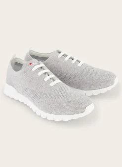 Kiton Knitted Sneakers Van Cashmere Flash Sale