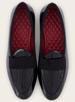 Baudoin u0026 Lange Lakleren Loafers Zwart Discount