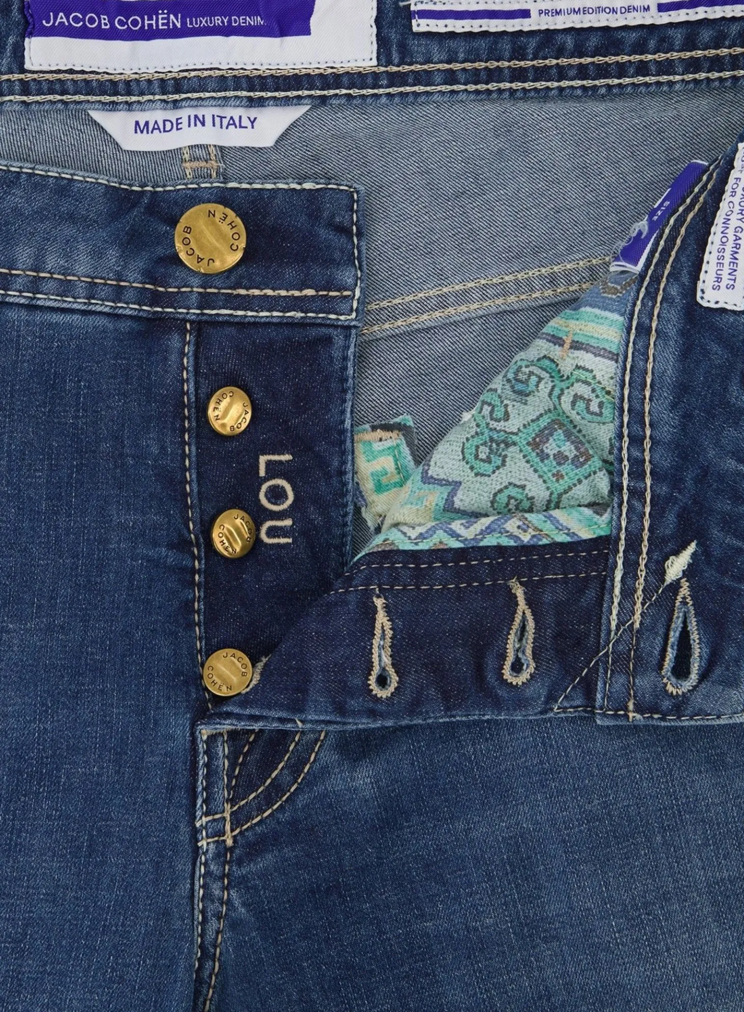 Jacob Cohën Lou Korte Jeans Blauw Fashion