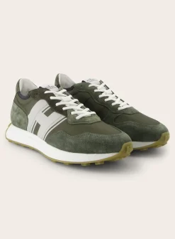 Hogan Low-Top Sneakers Van Suede New