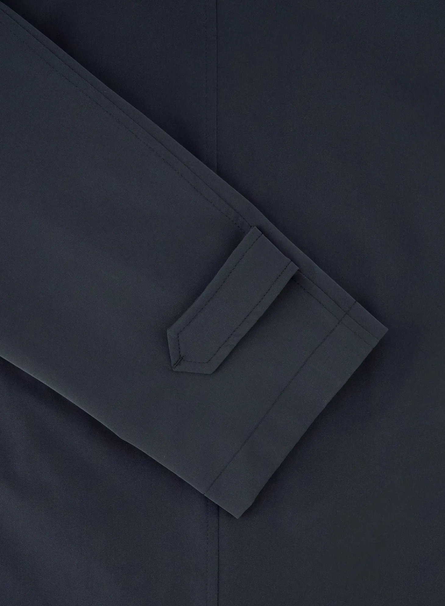 Herno Mantel Met Puntkraag Blue Navy Shop