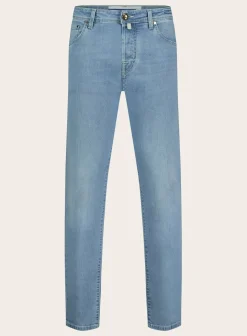 Jacob Cohën Nick Slim-Fit Jeans L.Blauw Outlet
