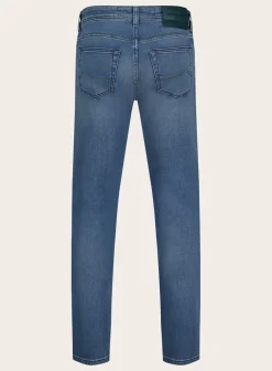 Jacob Cohën Nick Slim-Fit Jeans Mid.Blauw Discount