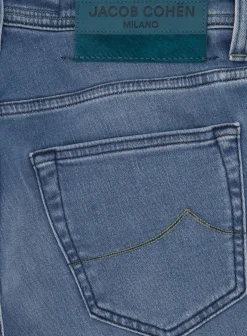 Jacob Cohën Nick Slim-Fit Jeans Mid.Blauw Discount
