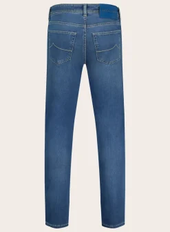 Jacob Cohën Nick Slim-Fit Jeans Blauw Discount