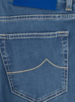 Jacob Cohën Nick Slim-Fit Jeans Blauw Discount