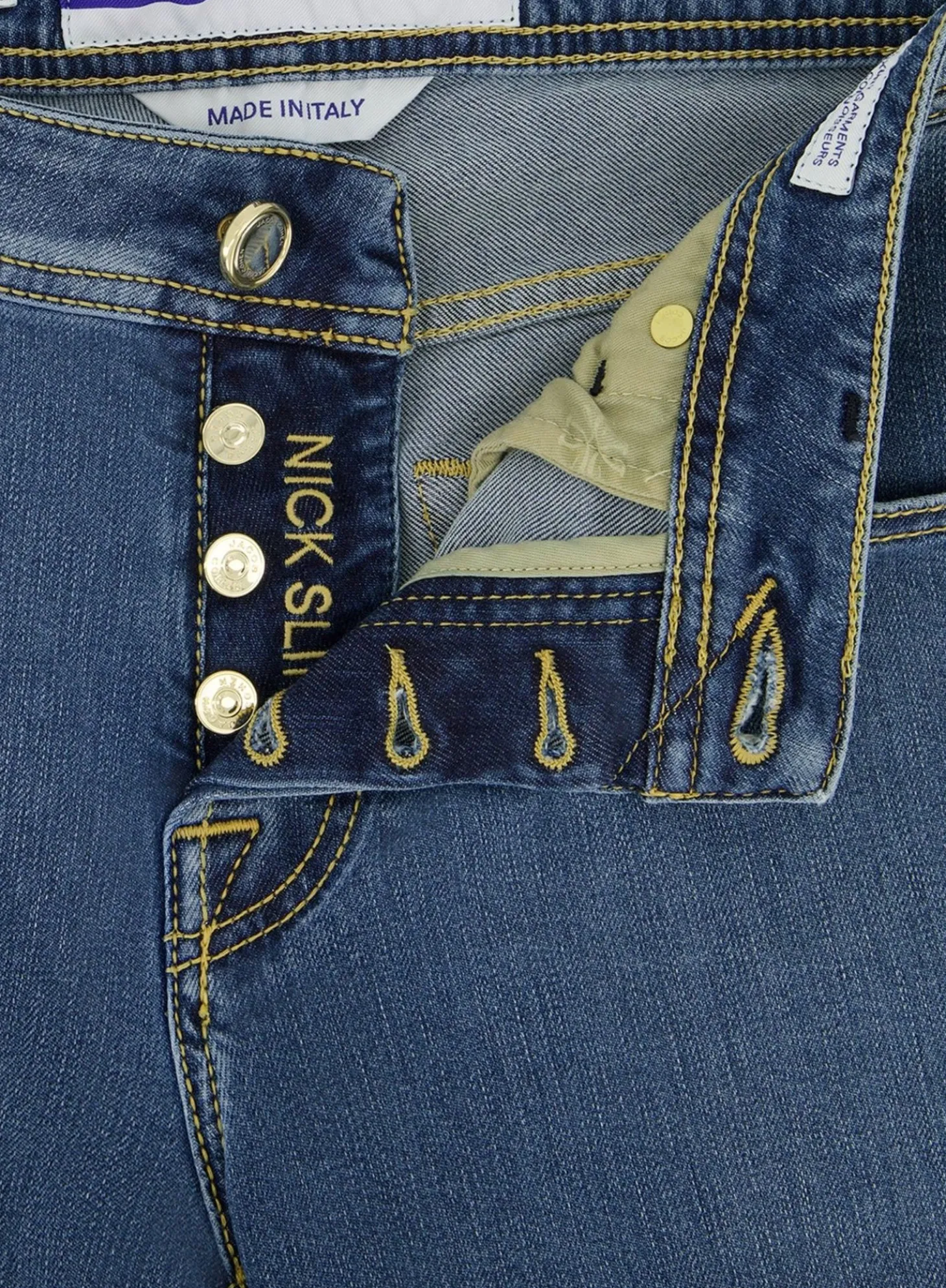 Jacob Cohën Nick Slim-Fit Jeans L.Blauw Clearance