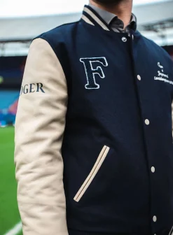 OGÉR x Feyenoord Oger X Feyenoord Varsity Jacket 22-23 D.Blauw New