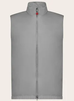Kiton Omkeerbare Bodywarmer Grijs Flash Sale