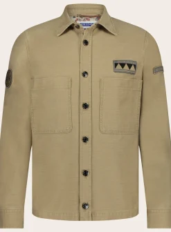 Jacob Cohën Overshirt Van Katoen Groen Cheap