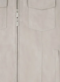 Mandelli Overshirt Van Suede L.Beige Best Sale