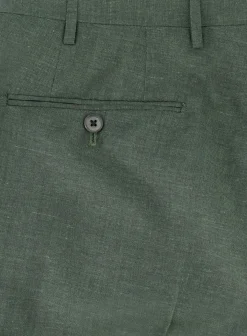 Corneliani Pak Van Linnen En Wol Groen Best Sale