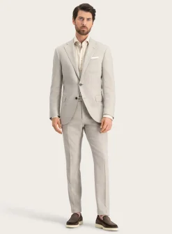 Corneliani Pak Van Wol Grijs-Beige Outlet