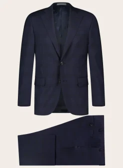 Corneliani Pak Van Wol Blue Navy Cheap