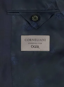 Corneliani Pak Van Wol Blue Navy Cheap
