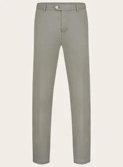 Marco Pescarolo Pantalon Van Wol Grijs-Groen Outlet