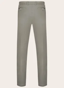 Marco Pescarolo Pantalon Van Wol Grijs-Groen Outlet