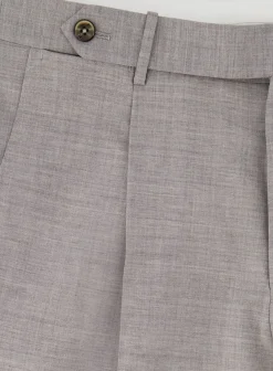 PT01 Pantalon Van Wol En Elastaan Fashion