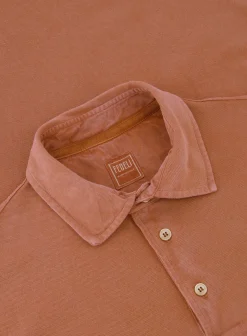 FEDELI Polo Met Korte Mouwen Van Katoen Cheap