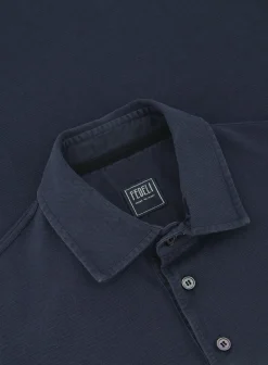 FEDELI Polo Met Korte Mouwen Van Katoen Cheap