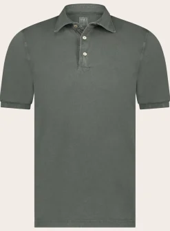 FEDELI Polo Met Korte Mouwen Van Katoen Cheap