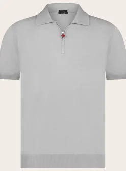 Kiton Polo Met Korte Mouwen Van Katoen Outlet