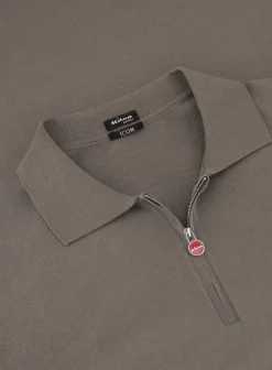 Kiton Polo Met Korte Mouwen Van Katoen Outlet