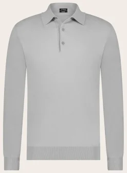 Kiton Polo Met Lange Mouwen Van Katoen Discount