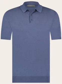 Corneliani Polo Shirt Met Korte Mouwen Van Zijde Online